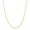 18" 14k Yellow Gold 1.75mm Parisian Wheat Chain Necklace