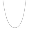 18" 14k White Gold 1.9mm Diamond-cut Parisian Wheat Chain Necklace