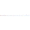 20" 14k Yellow Gold 1mm Round Parisian Wheat Chain Necklace