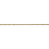 24" 14k Yellow Gold 1mm Round Parisian Wheat Chain Necklace