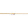 18" 14k Yellow Gold 1.15mm Rolo Pendant Chain Necklace