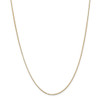 20" 14k Yellow Gold 1.15mm Rolo Pendant Chain Necklace