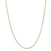18" 14k Yellow Gold 1.55mm Rolo Pendant Chain Necklace