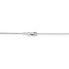 20" 14k White Gold 1.15mm Rolo Pendant Chain Necklace