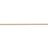 14" 14k Yellow Gold 1mm Round Open Link Cable Chain Necklace