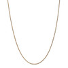 20" 14k Yellow Gold 1.2mm Diamond-cut Spiga Chain Necklace