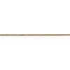 18" 14k Yellow Gold 1.4mm Diamond-cut Spiga Chain Necklace