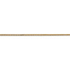 24" 14k Yellow Gold 1.4mm Diamond-cut Spiga Chain Necklace