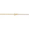 20" 14k Yellow Gold 1.10mm Singapore Chain Necklace