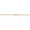 30" 14k Yellow Gold 1.10mm Singapore Chain Necklace