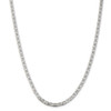 24" Sterling Silver 4.5mm Flat Anchor Chain Necklace
