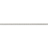 30" Sterling Silver 1.5mm 8 Sided Diamond-cut Box Chain Necklace