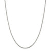 30" Sterling Silver 2mm 8 Sided Diamond-cut Box Chain Necklace