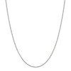 22" Sterling Silver .9mm Box Chain Necklace w/4in ext.