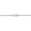 24" Sterling Silver 1.25mm Box Chain Necklace