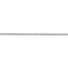 18" Sterling Silver 1.4mm Box Chain Necklace w/2in ext.