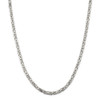 20" Sterling Silver 4.25mm Byzantine Chain Necklace