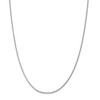 20" Sterling Silver 1.5mm Curb Chain Necklace