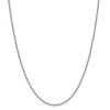 18" Sterling Silver 1.75mm Curb Chain Necklace
