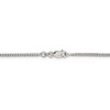 16" Sterling Silver 2mm Curb Chain Necklace
