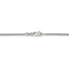 18" Sterling Silver 2mm Curb Chain Necklace