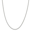 18" Sterling Silver 2mm Curb Chain Necklace
