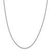 26" Sterling Silver 2mm Curb Chain Necklace