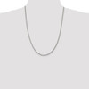 24" Sterling Silver 3mm Curb Chain Necklace