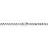 16" Sterling Silver 3.5mm Curb Chain Necklace