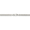 22" Sterling Silver 3.5mm Curb Chain Necklace