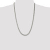 26" Sterling Silver 7mm Curb Chain Necklace