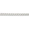 22" Sterling Silver 7.5mm Curb Chain Necklace