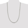 28" Sterling Silver 7.5mm Curb Chain Necklace