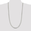 30" Sterling Silver 7.5mm Curb Chain Necklace