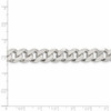 20" Sterling Silver 11mm Curb Chain Necklace