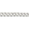 22" Sterling Silver 15mm Curb Chain Necklace