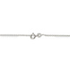 24" Sterling Silver 1mm Cable Chain Necklace with Spring Ring Clasp