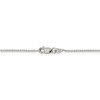 18" Sterling Silver 1.25mm Cable Chain Necklace w/2in ext.