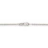 22" Sterling Silver 1.95mm Cable Chain Necklace