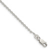 10" Sterling Silver 1.95mm Cable Chain Anklet