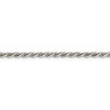 30" Sterling Silver 3mm Diamond-cut Rope Chain Necklace