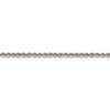 10" Sterling Silver 2.5mm Solid Rope Chain Anklet