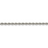 16" Sterling Silver 3mm Solid Rope Chain Necklace