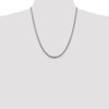 22" Sterling Silver 4.3mm Solid Rope Chain Necklace