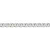 22" Sterling Silver 5.7mm Flat Cuban Anchor Chain Necklace