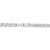 26" Sterling Silver 5.7mm Flat Cuban Anchor Chain Necklace