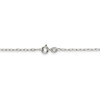 24" Sterling Silver 1.75mm Elongated Open Link Chain Necklace