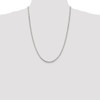 24" Sterling Silver 2.5mm Popcorn Chain Necklace