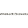 16" Sterling Silver 3.1mm Flat Rope Chain Necklace