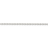 16" Sterling Silver 1.6mm Oval Fancy Rolo Chain Necklace